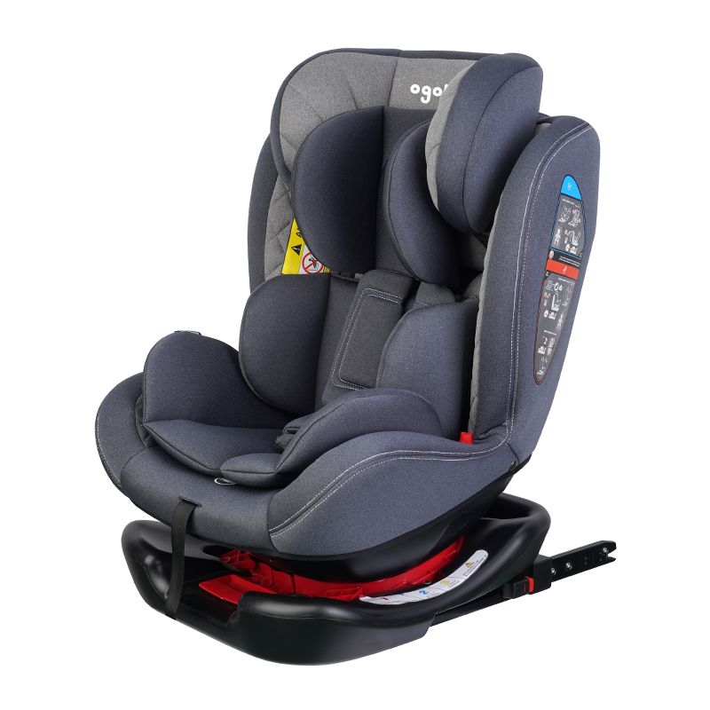 ZK701A Silla de seguridad infantil Isofix 360 grados Grupo 0123 ECE R4404 para 0-36 kg 0-12 años