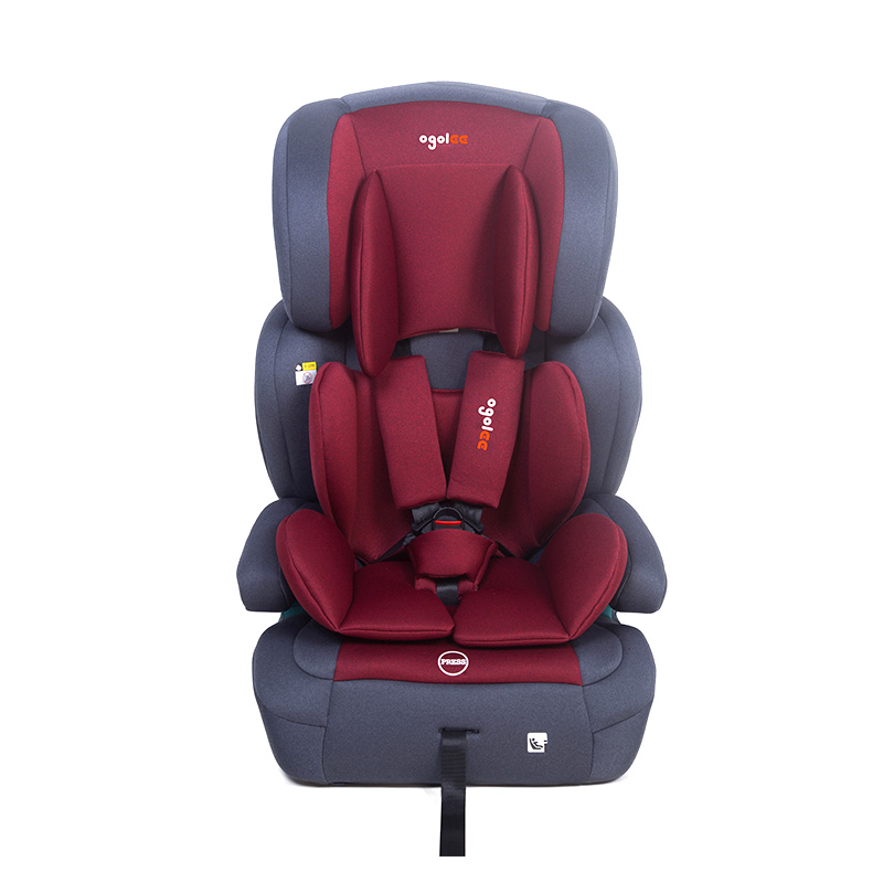 OG301A Isofix OEM confiable con almohada protectora de respaldo alto para seguridad de asiento de automóvil para niños de 76-150 cm para bebés