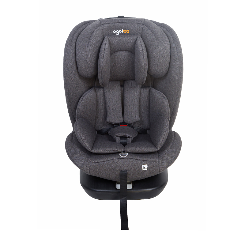 Asiento de coche para bebé OG801A ECE R129 Isize, asientos de seguridad para niños Isofix de 40-150cm, reclinable grande con rotación de 360 ​​grados para niños