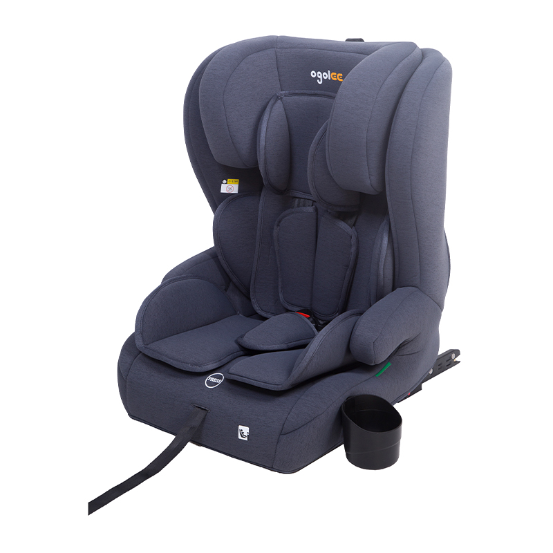 OG303A La mejor calidad Ece R129 I-Size Isofix Portavasos Asiento de coche para bebé para niños 76 -150 cm Asientos de seguridad para niños Coche con Isofix y Top Tether