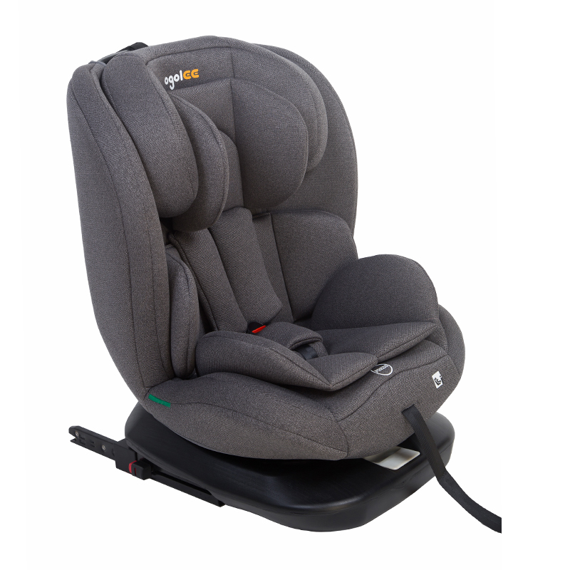 Asiento de coche para bebé OG801A ECE R129 Isize, asientos de seguridad para niños Isofix de 40-150cm, reclinable grande con rotación de 360 ​​grados para niños