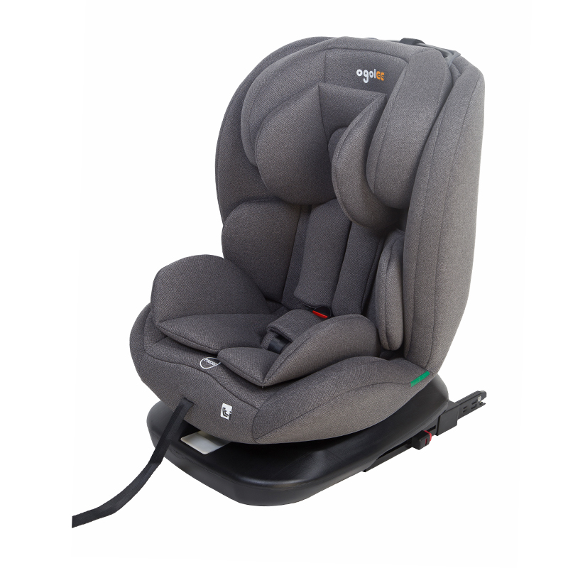 Asiento de coche para bebé OG801A ECE R129 Isize, asientos de seguridad para niños Isofix de 40-150cm, reclinable grande con rotación de 360 ​​grados para niños