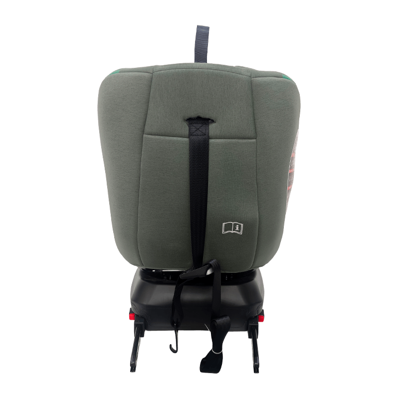 OG801A ECE R129 asiento de automóvil de bebé ISIZE 40-150cm ISOFIX SEGUROS DE SEGURIDAD CABÍA 360 grados Rotar una gran reclinación para niños