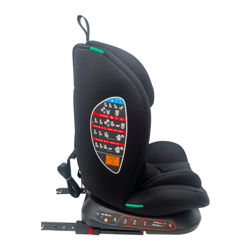 OG801A ECE R129 para 40-150 cm, Grupo de autos de asiento 0 1 2 3 3 asiento para automóvil con cojín más adecuado
