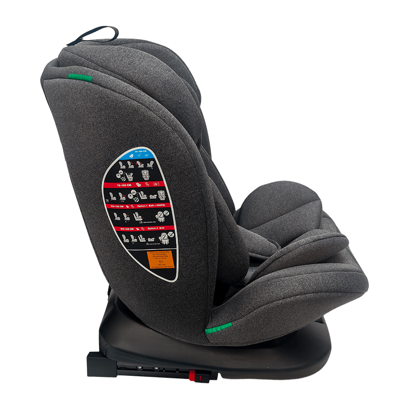 OG801A ECE R129 para 40-150 cm, Grupo de autos de asiento 0 1 2 3 3 asiento para automóvil con cojín más adecuado